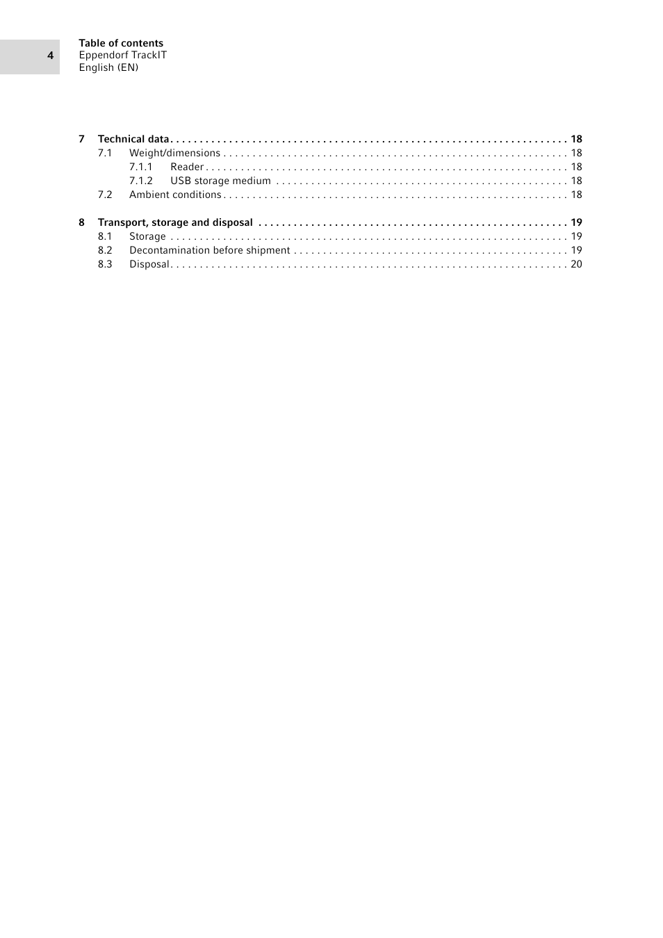 Eppendorf TrackIT User Manual | Page 4 / 22