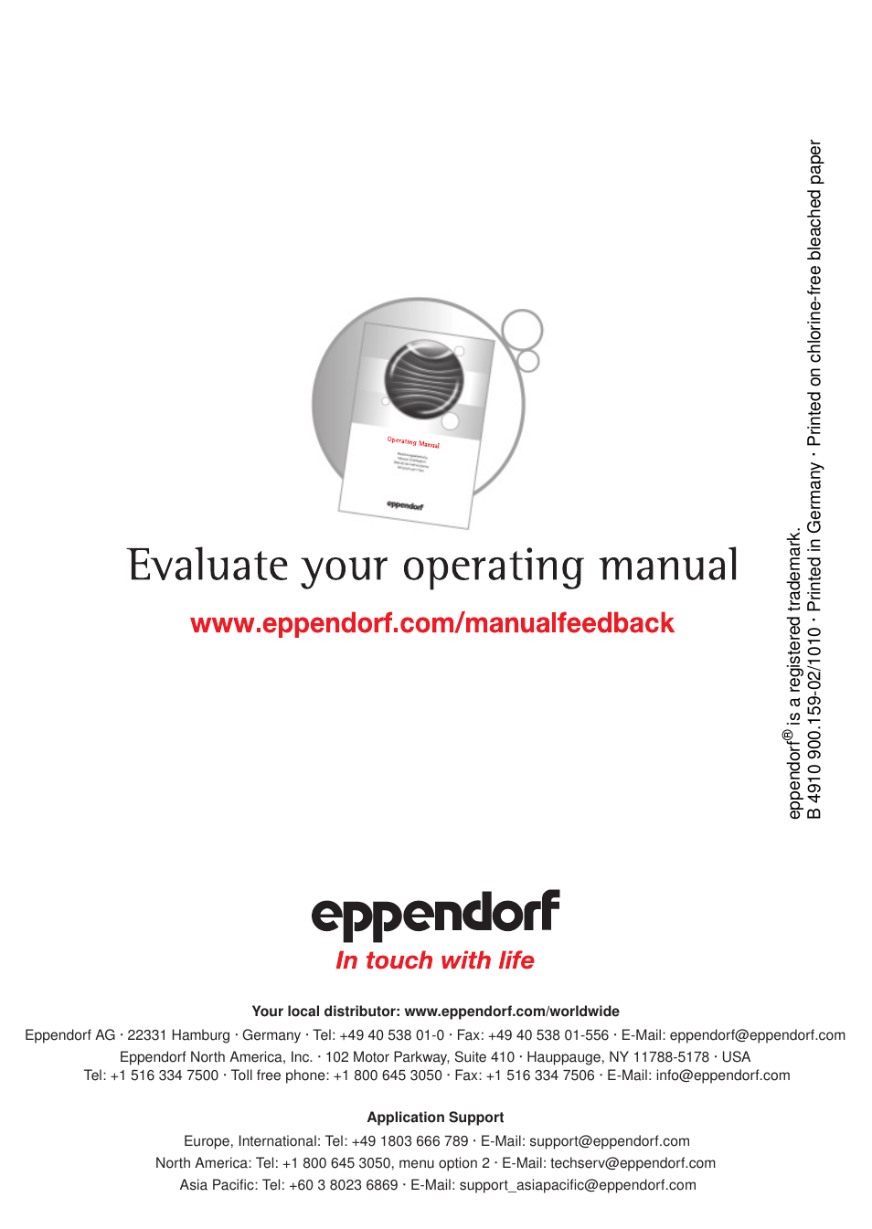 Eppendorf Reference User Manual | Page 44 / 44