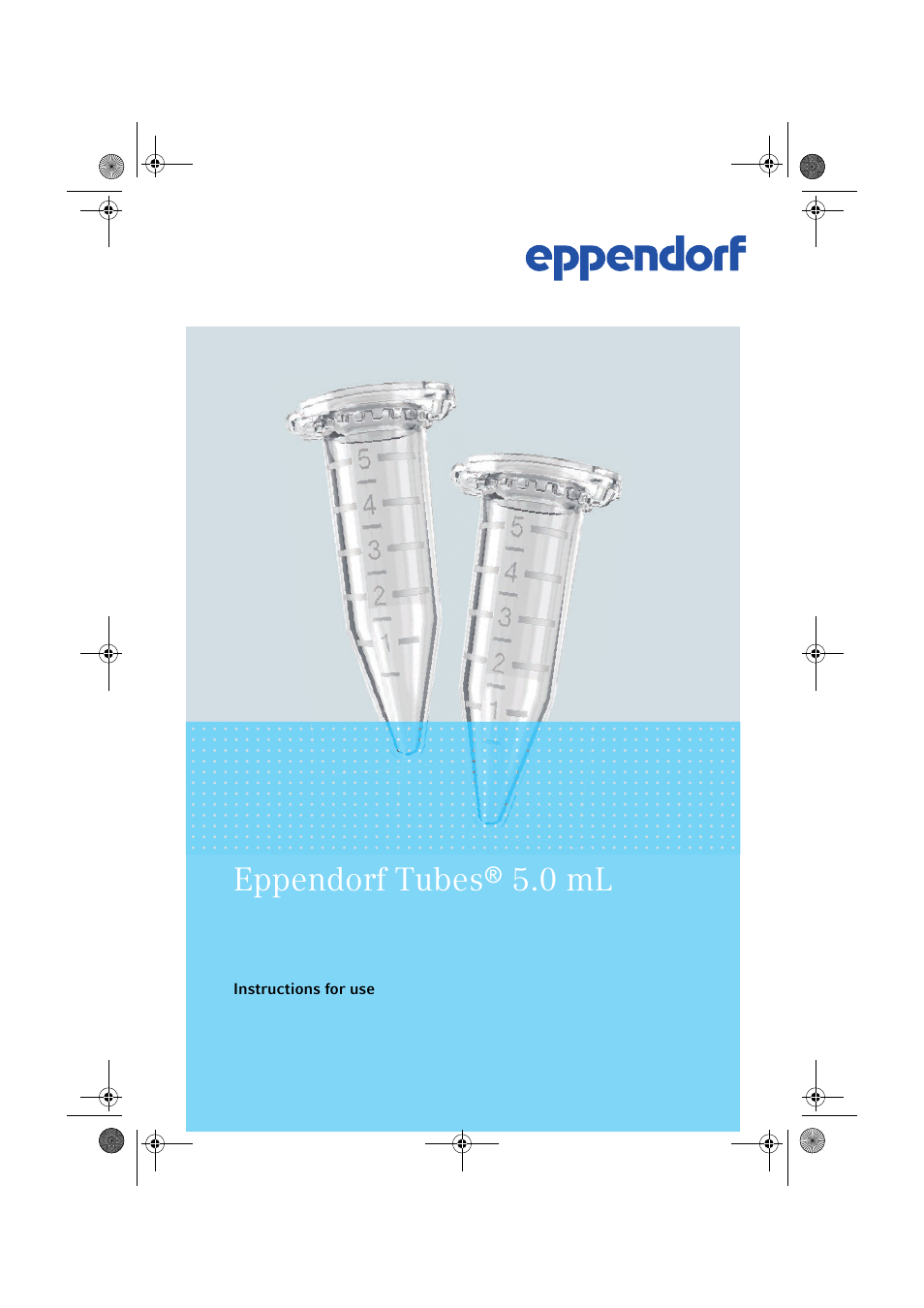 Eppendorf Tubes 5.0 mL User Manual | 12 pages