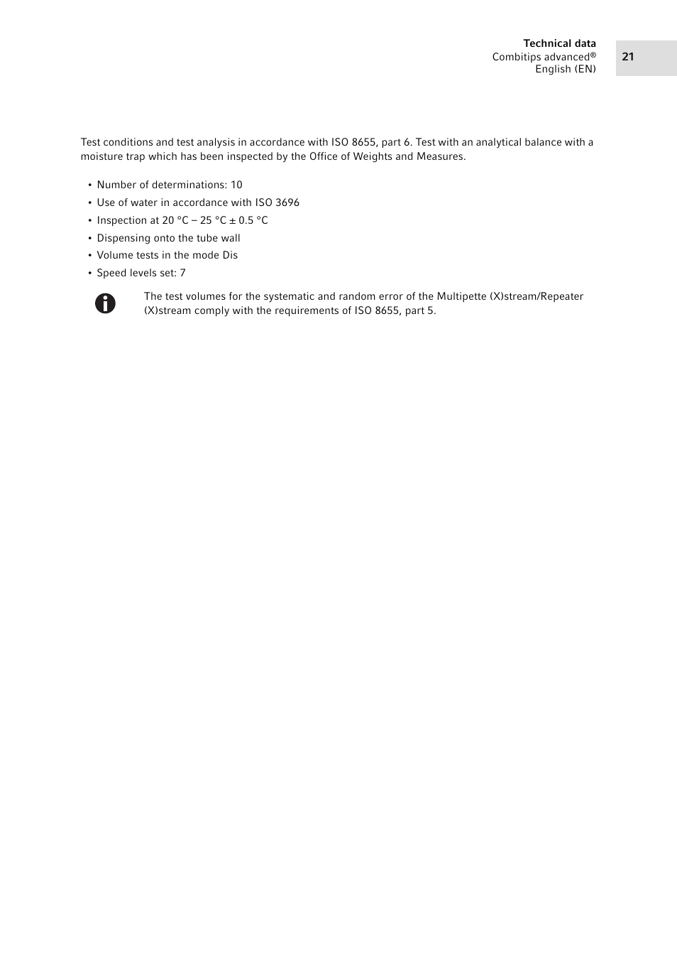 Eppendorf Combitips advanced User Manual | Page 21 / 29