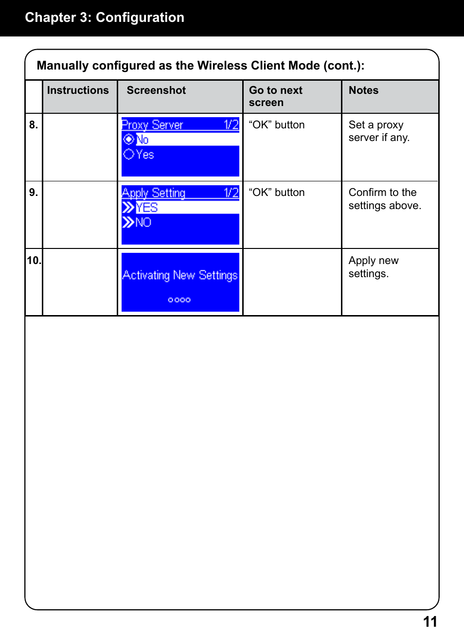 Chapter 3: configuration | Aluratek AIREC01F User Manual | Page 10 / 48