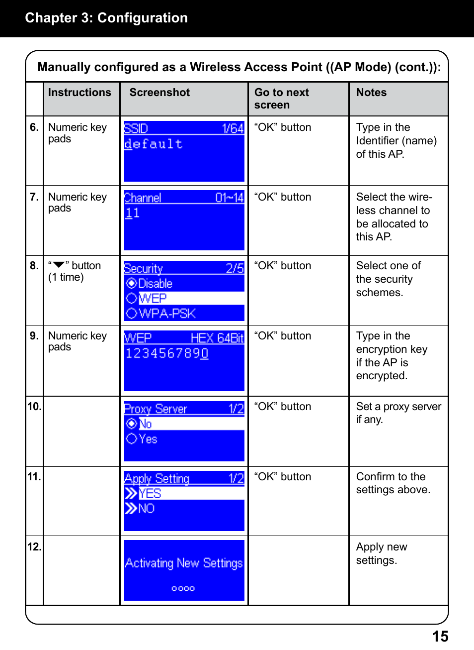 Chapter 3: configuration | Aluratek AIREC01F User Manual | Page 14 / 48