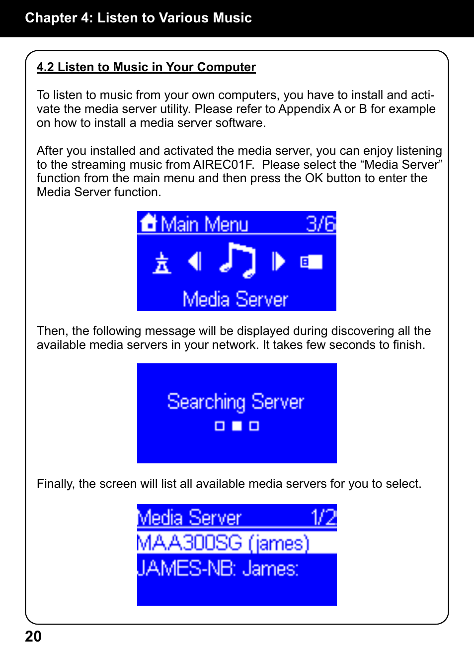 Aluratek AIREC01F User Manual | Page 19 / 48