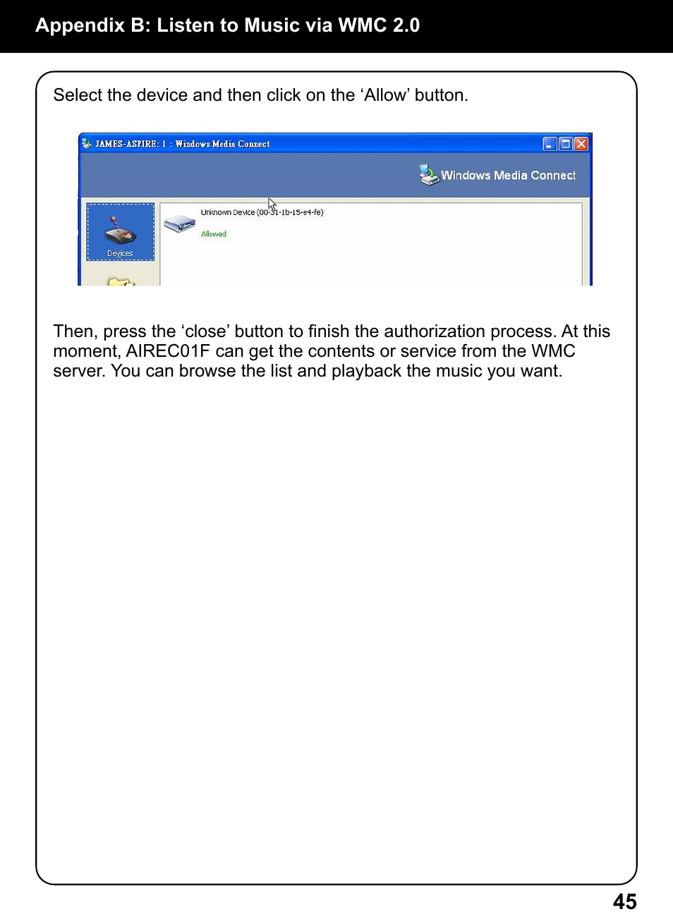 Aluratek AIREC01F User Manual | Page 44 / 48