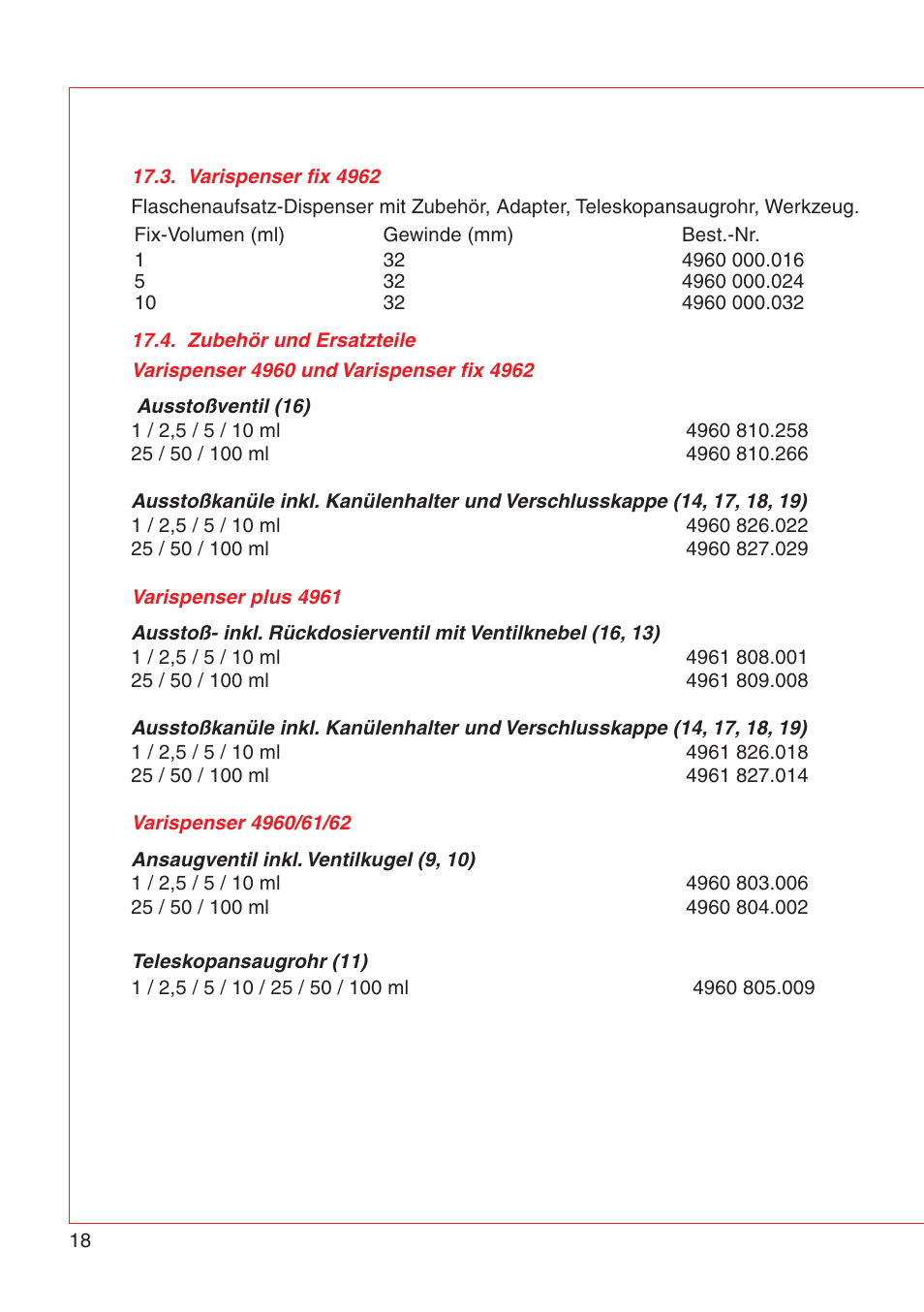 Eppendorf Varispenser 4962 User Manual | Page 24 / 110
