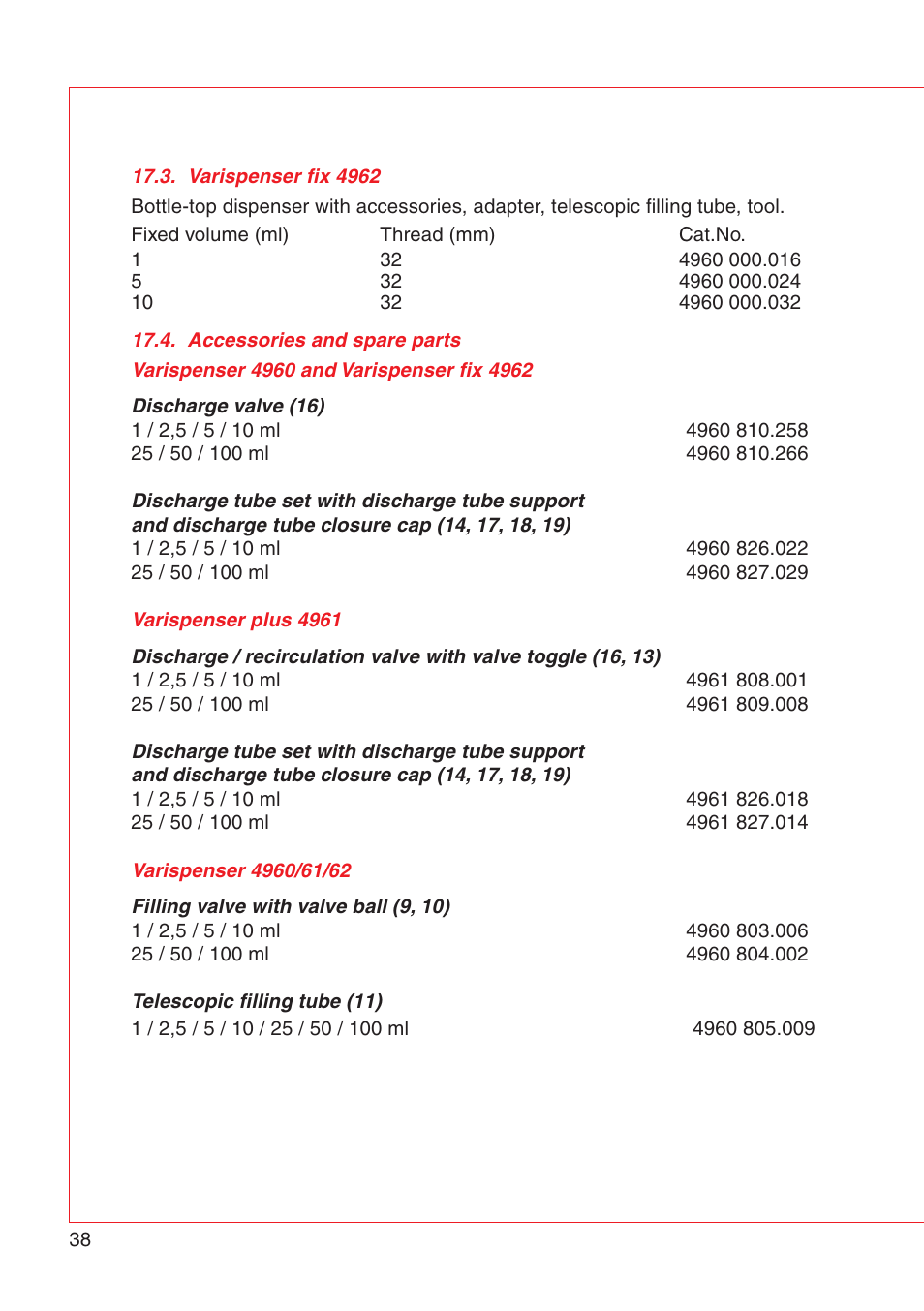 Eppendorf Varispenser 4962 User Manual | Page 44 / 110