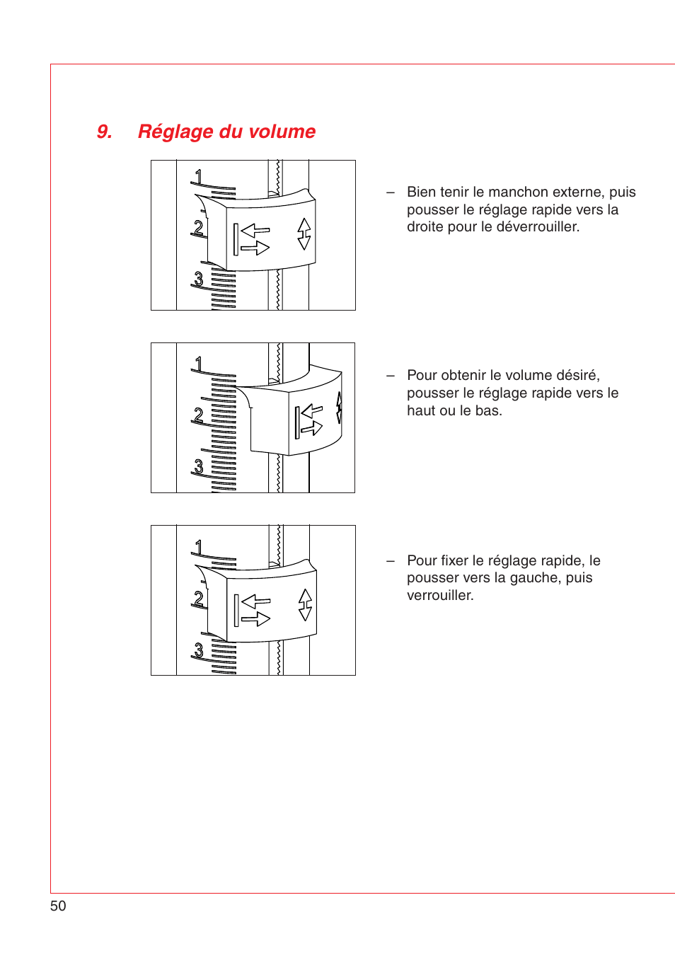 Réglage du volume | Eppendorf Varispenser 4962 User Manual | Page 56 / 110