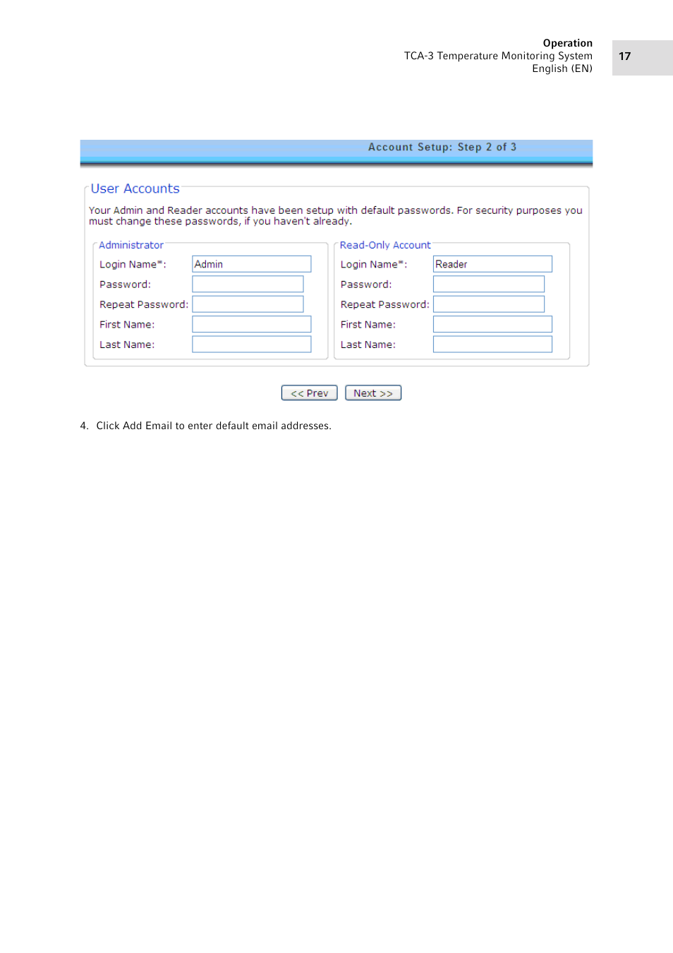 Eppendorf TCA-3 Temperature Monitoring System User Manual | Page 17 / 50