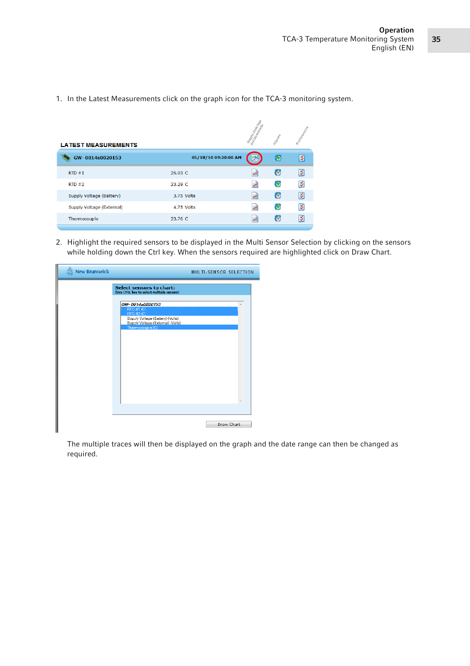 Eppendorf TCA-3 Temperature Monitoring System User Manual | Page 35 / 50