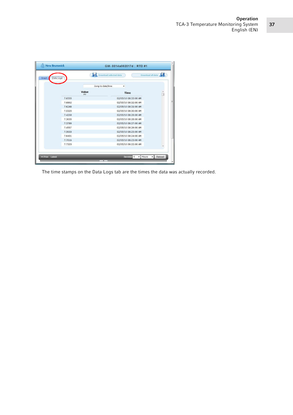 Eppendorf TCA-3 Temperature Monitoring System User Manual | Page 37 / 50