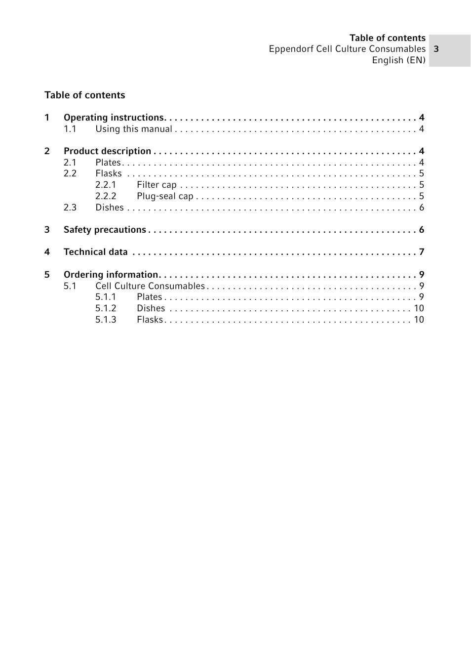Eppendorf Cell Culture Consumables User Manual | Page 3 / 12