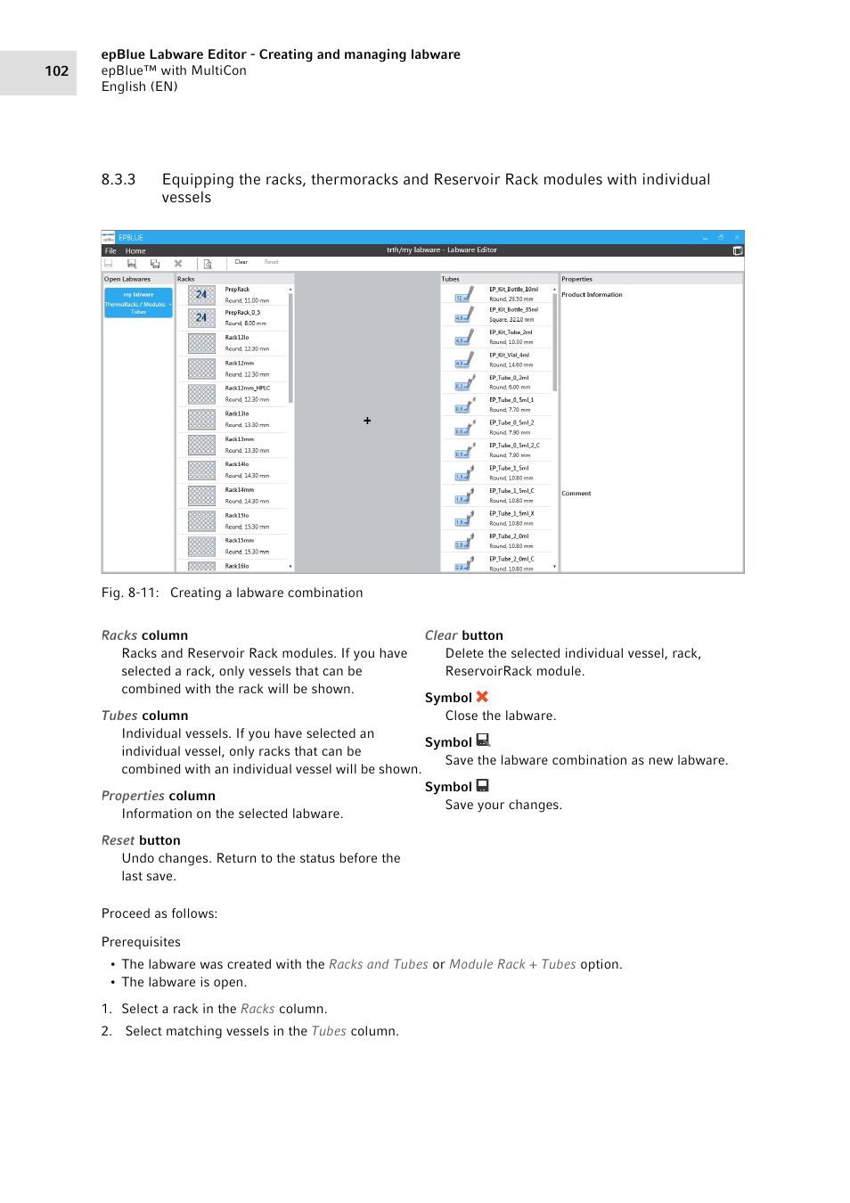 Eppendorf epBlue with MultiCon User Manual | Page 102 / 180