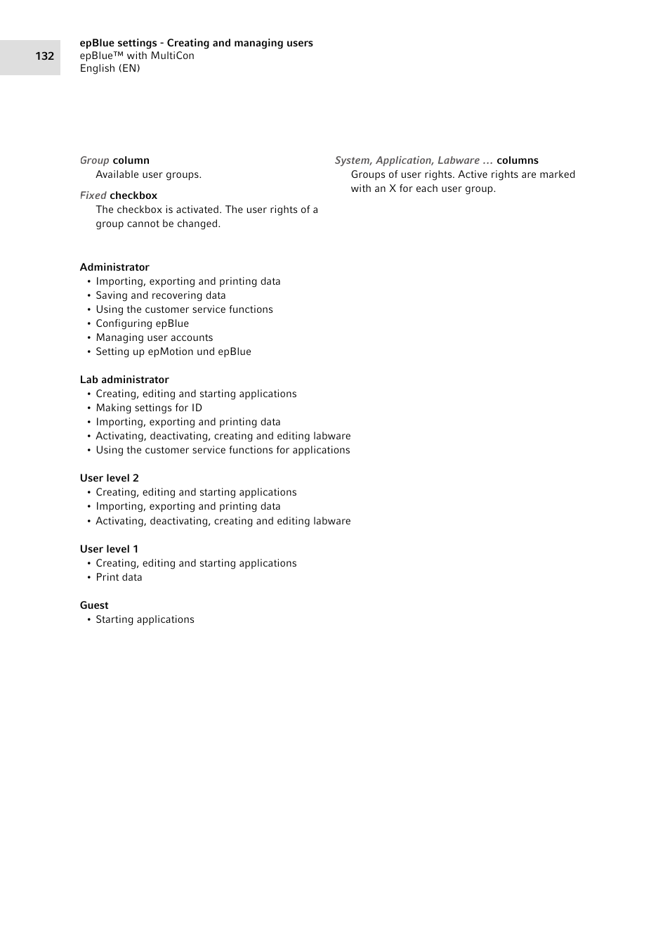 Eppendorf epBlue with MultiCon User Manual | Page 132 / 180