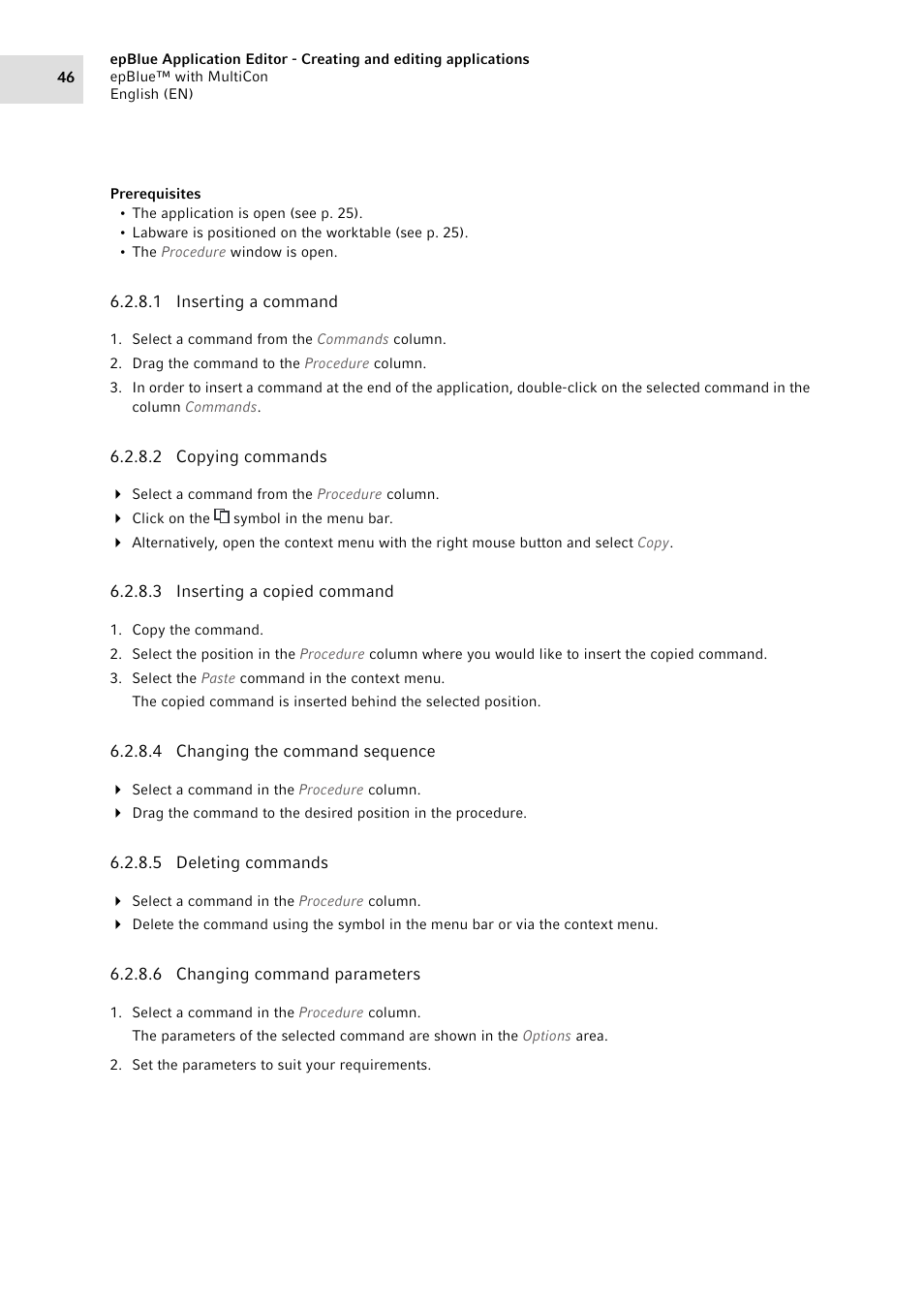 Eppendorf epBlue with MultiCon User Manual | Page 46 / 180