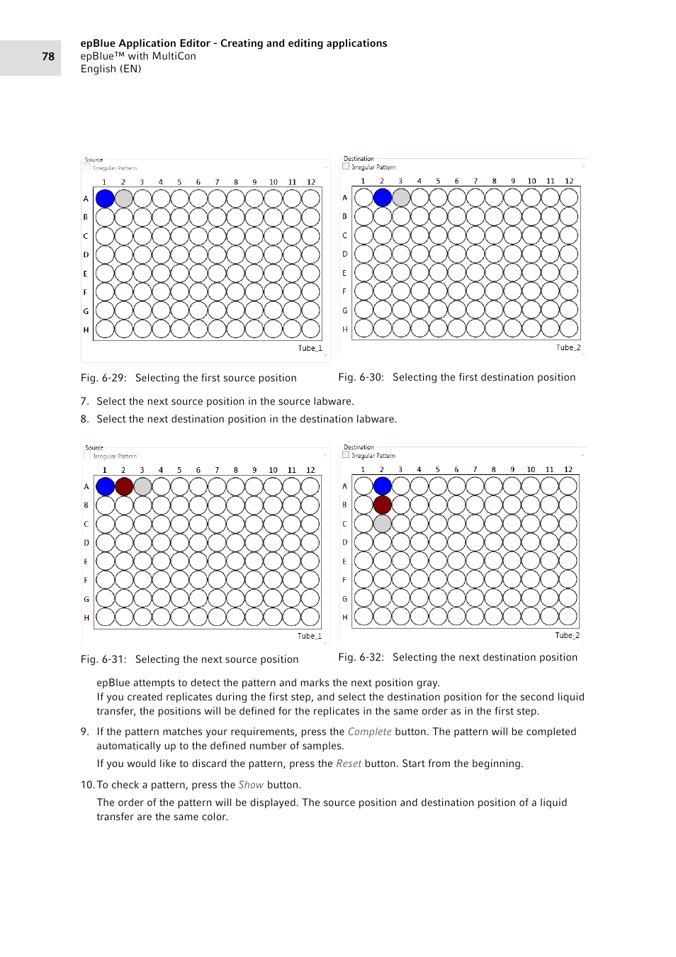 Eppendorf epBlue with MultiCon User Manual | Page 78 / 180