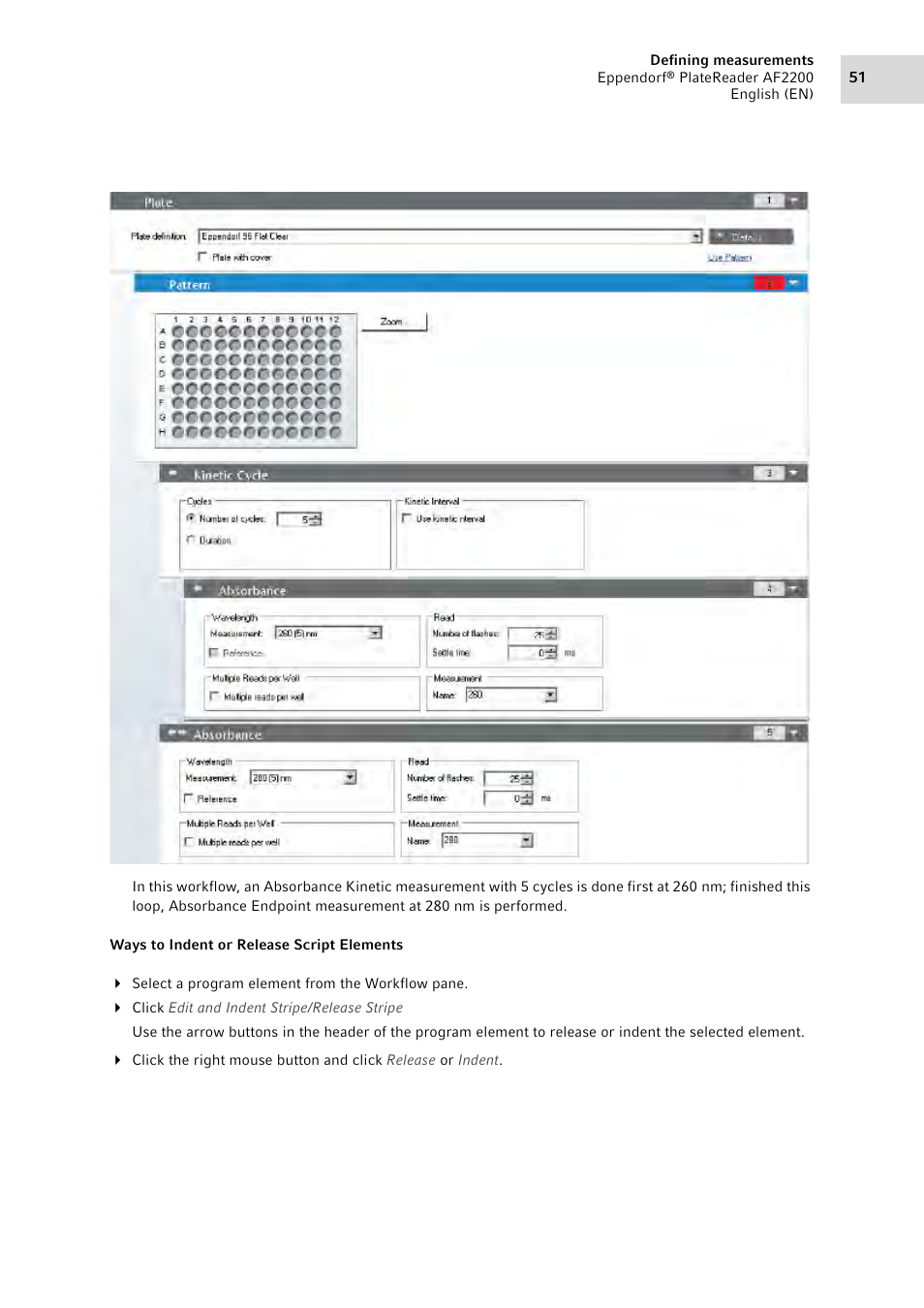 Eppendorf AF2200 Plate Reader User Manual | Page 51 / 78