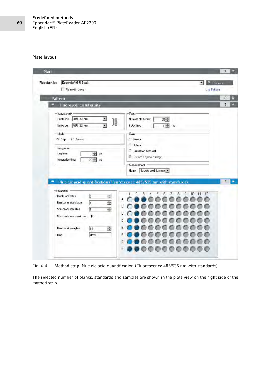 Eppendorf AF2200 Plate Reader User Manual | Page 60 / 78