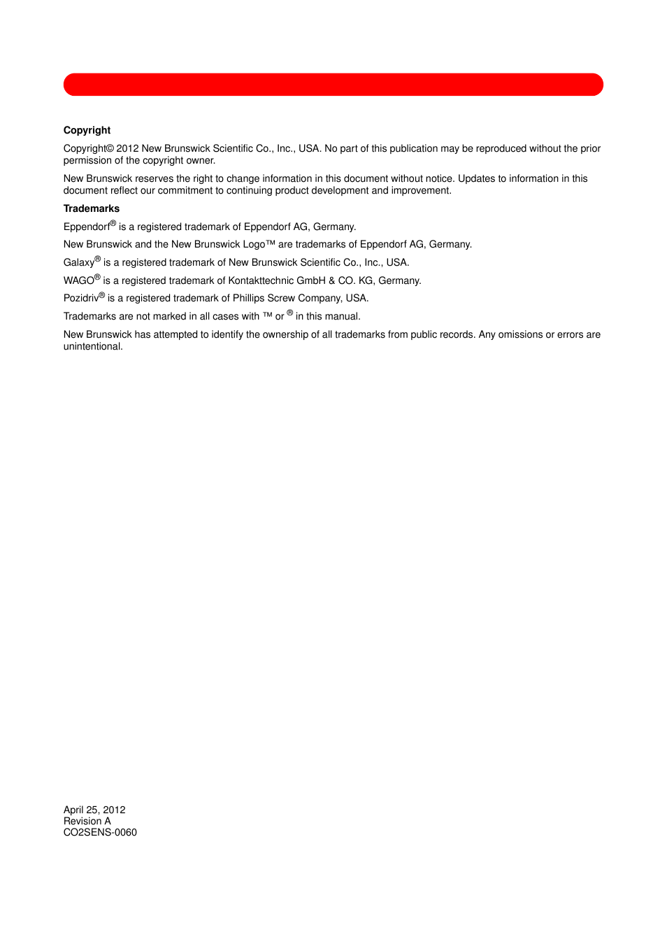 Eppendorf Galaxy Gas Analyzer User Manual | Page 2 / 38