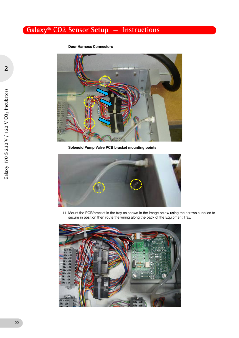 Galaxy® co2 sensor setup — instructions | Eppendorf Galaxy Gas Analyzer User Manual | Page 22 / 38