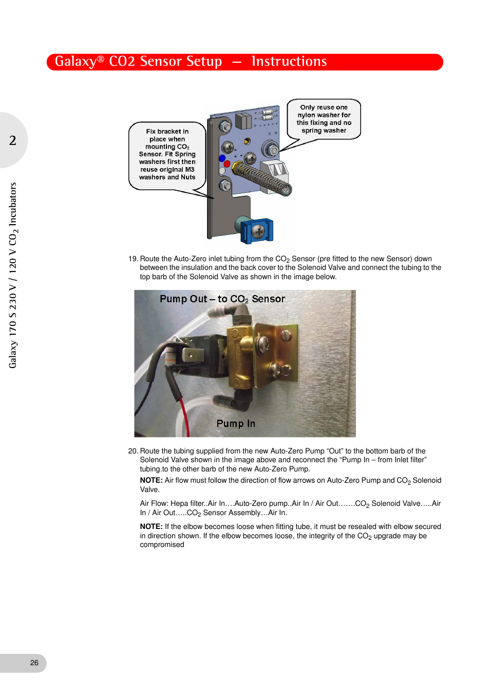 Galaxy® co2 sensor setup — instructions | Eppendorf Galaxy Gas Analyzer User Manual | Page 26 / 38