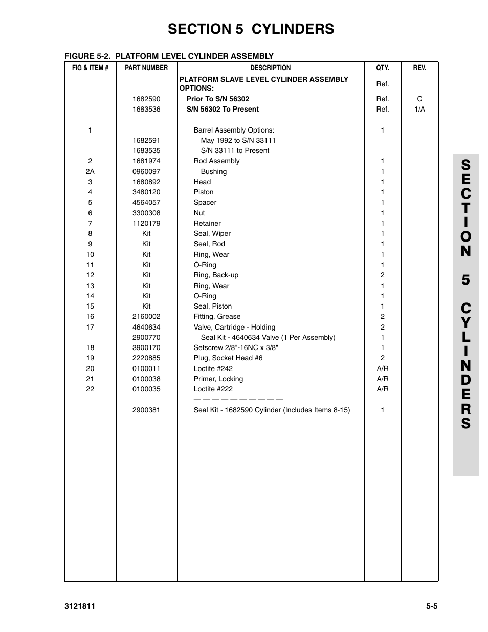 JLG 110SX Parts Manual User Manual | Page 155 / 224