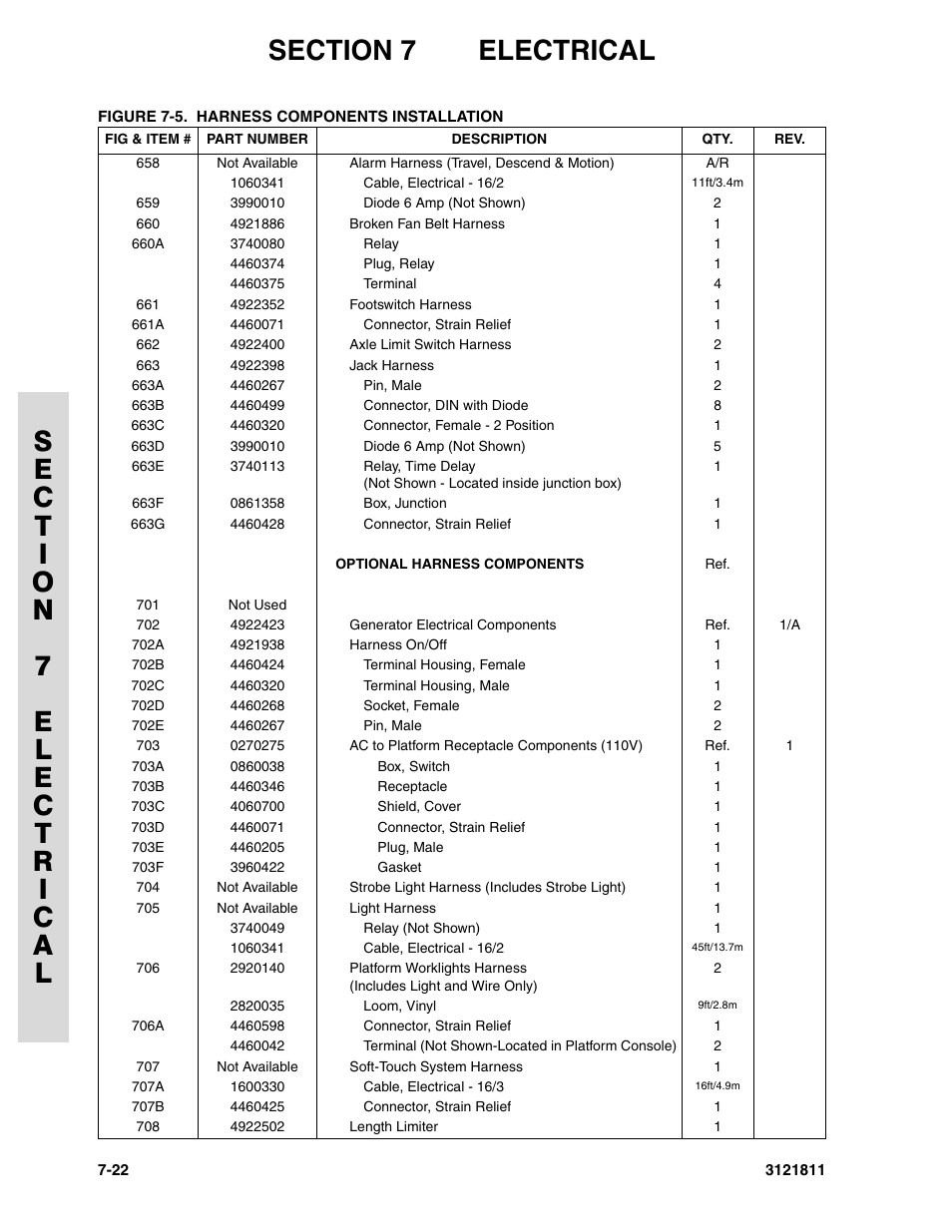 JLG 110SX Parts Manual User Manual | Page 208 / 224