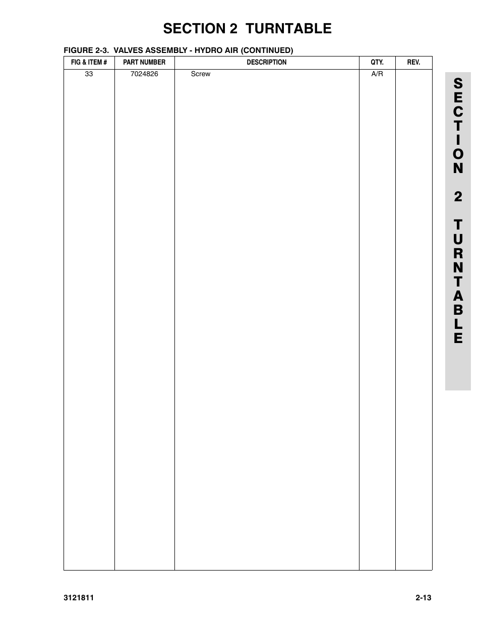 JLG 110SX Parts Manual User Manual | Page 43 / 224