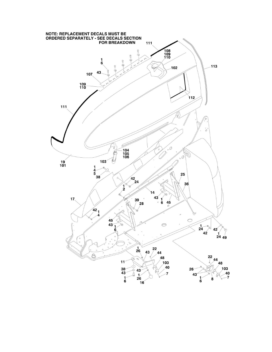 JLG 600S_SJ Parts Manual User Manual | Page 117 / 299