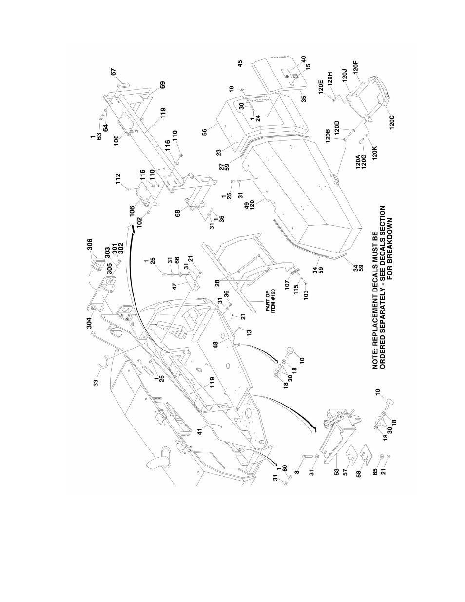 JLG 600S_SJ Parts Manual User Manual | Page 129 / 299