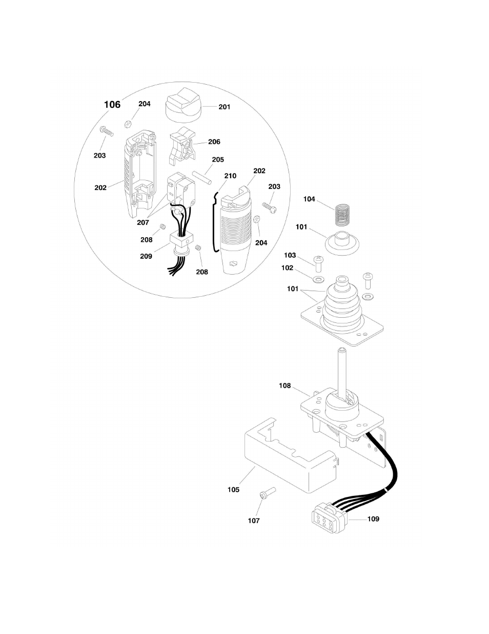 Figure 4-5. controller assembly (drive and steer) | JLG 600S_SJ Parts Manual User Manual | Page 182 / 299