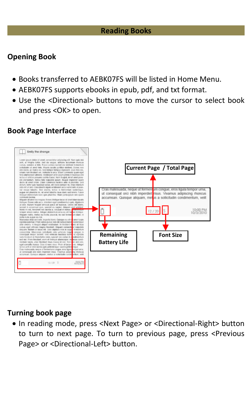 Aluratek AEBK07FS User Manual | Page 10 / 23