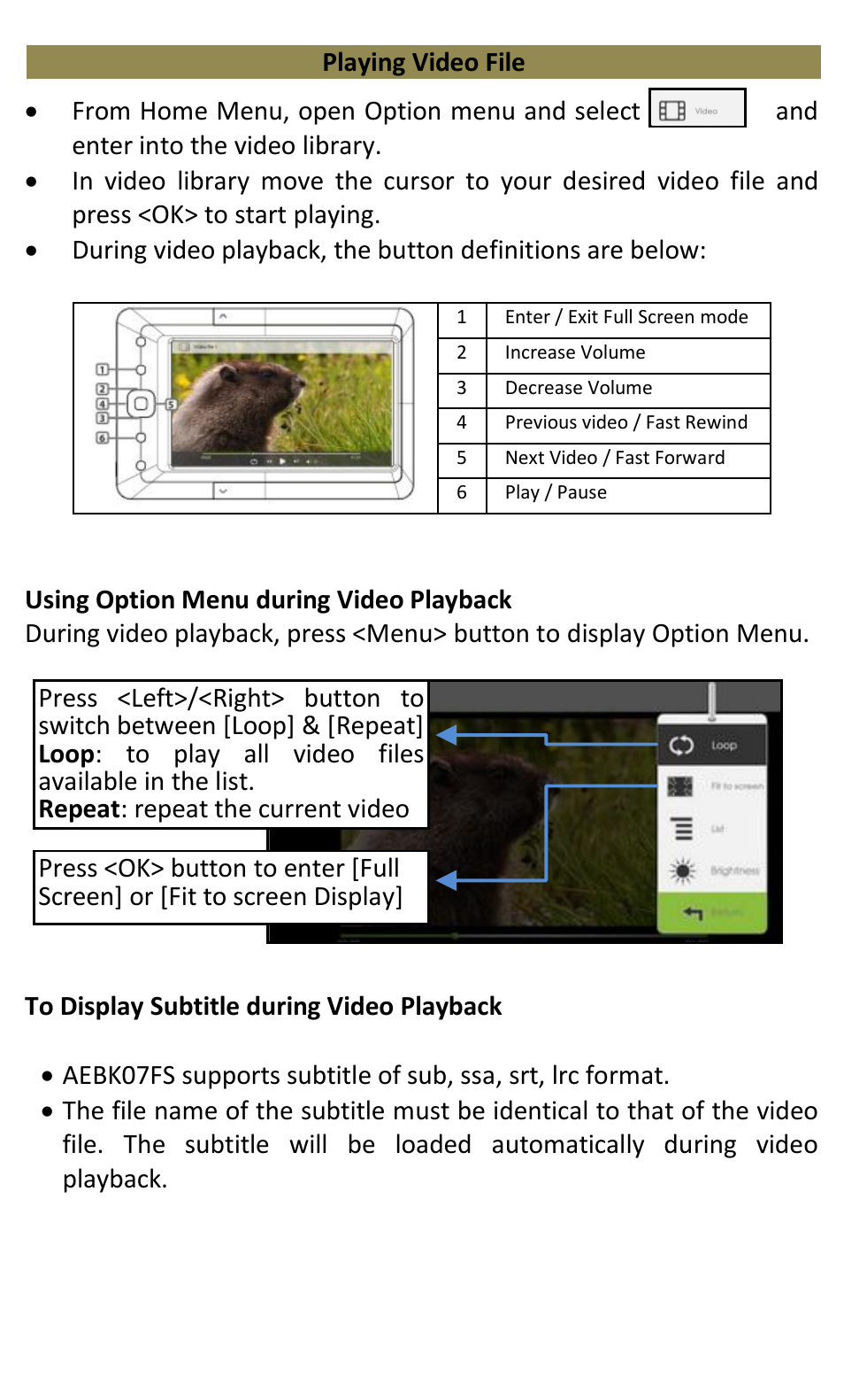 Aluratek AEBK07FS User Manual | Page 18 / 23