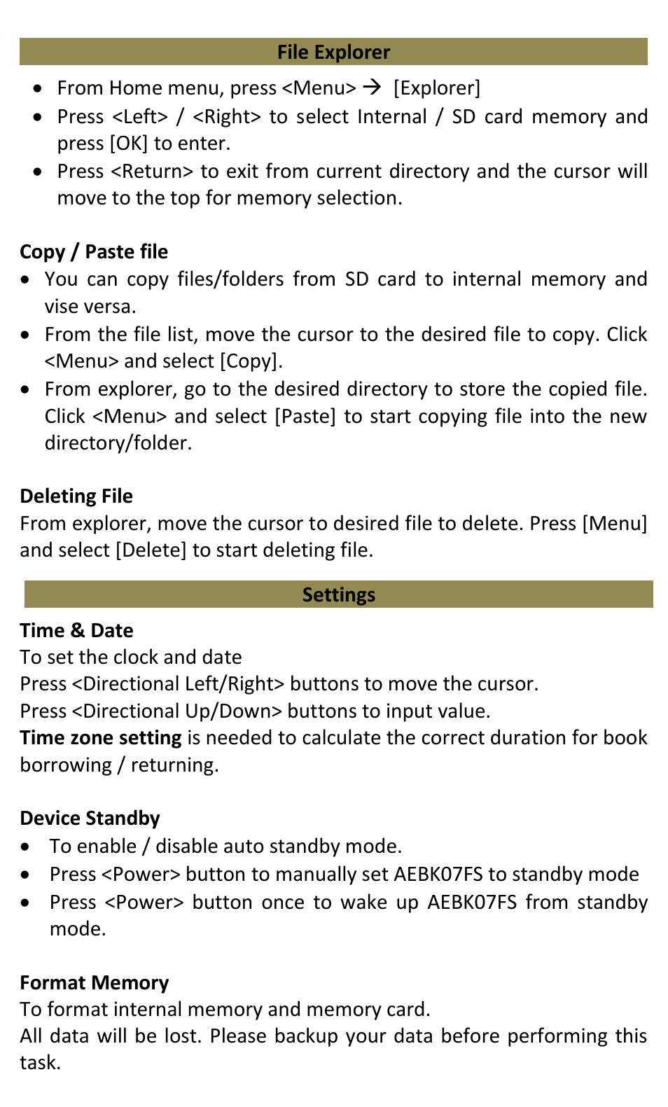 Aluratek AEBK07FS User Manual | Page 20 / 23