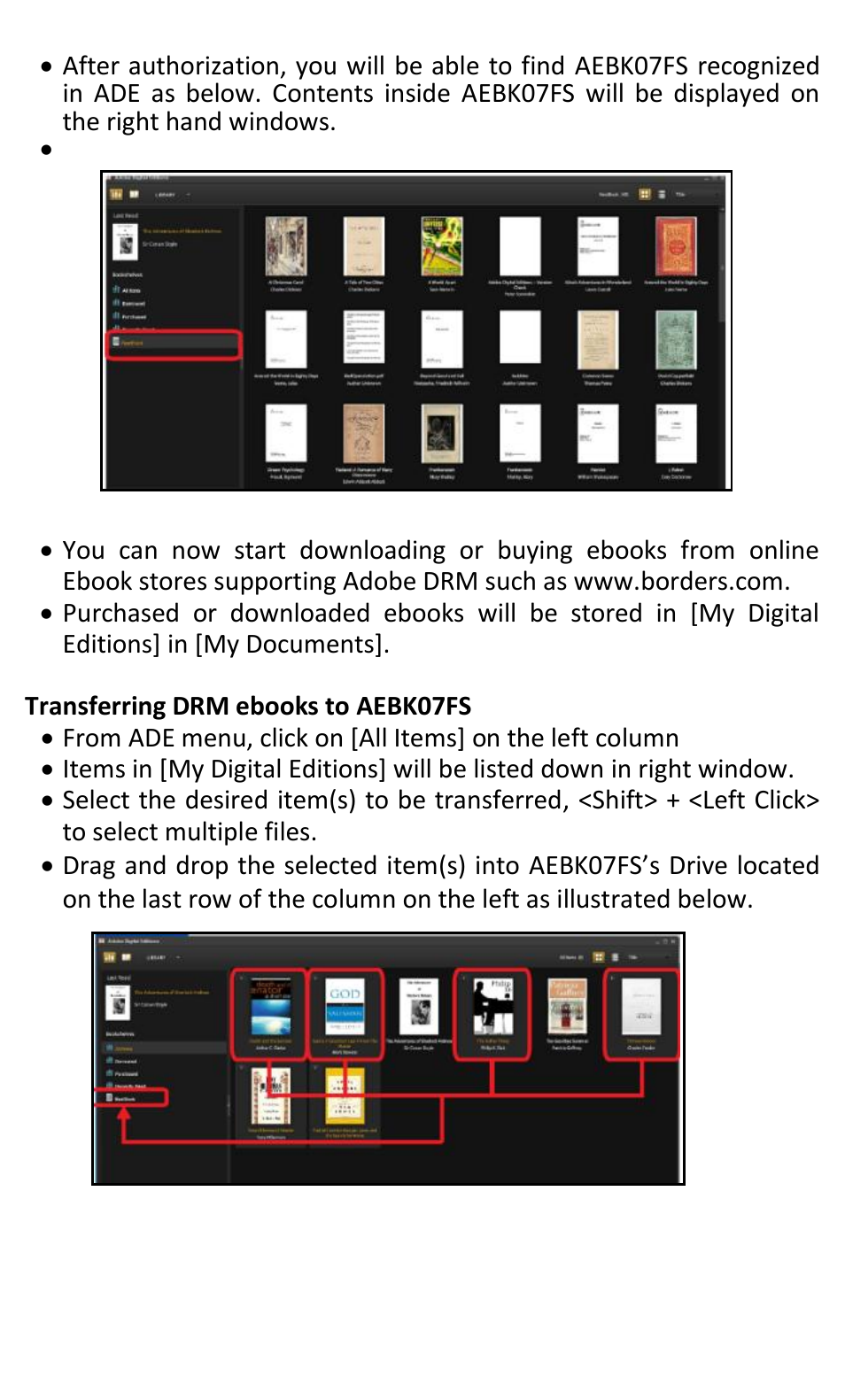 Aluratek AEBK07FS User Manual | Page 8 / 23