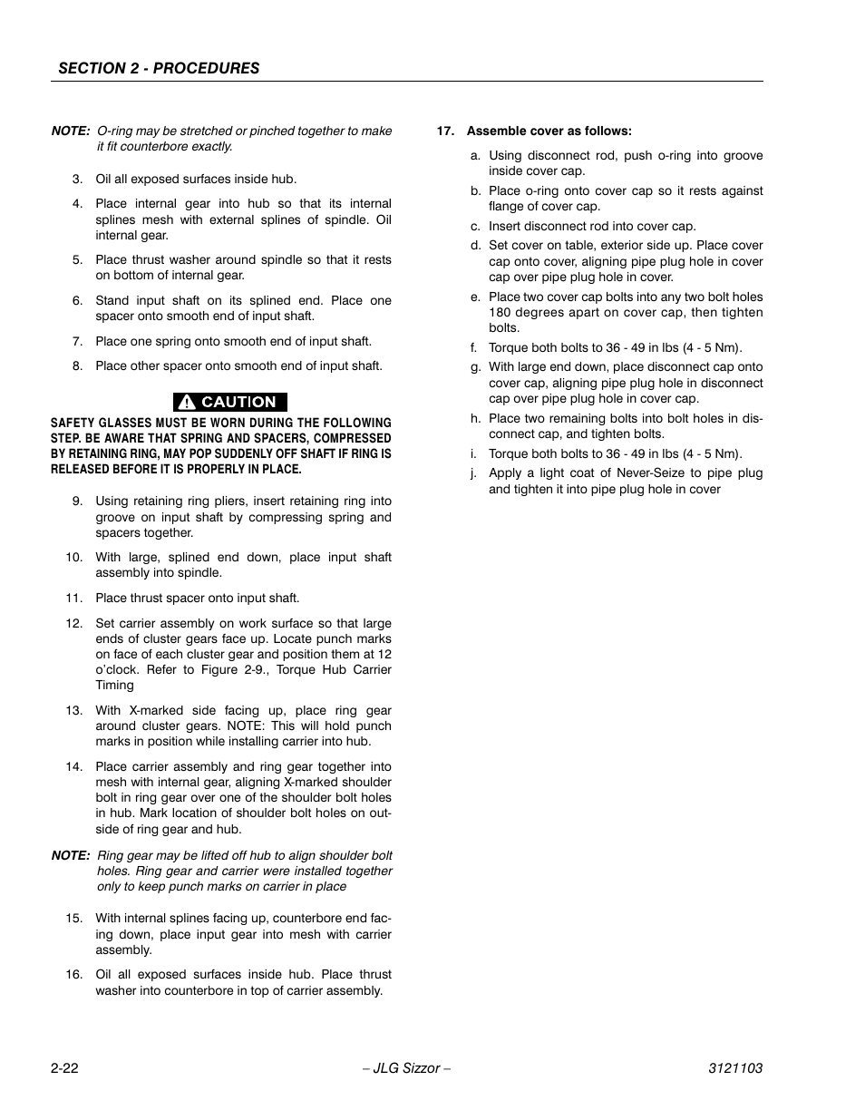 JLG 500RTS ANSI Service Manual User Manual | Page 38 / 80