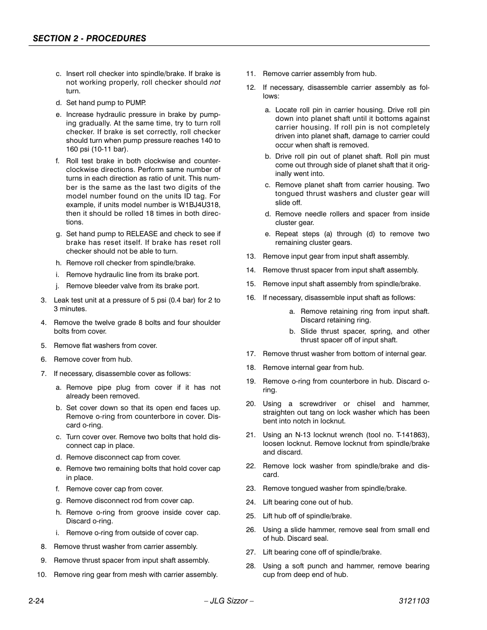 JLG 500RTS ANSI Service Manual User Manual | Page 40 / 80