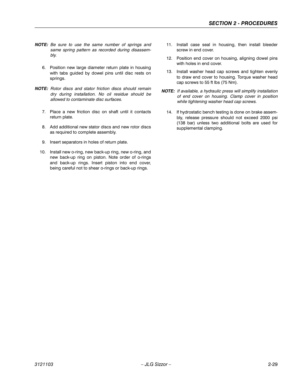 JLG 500RTS ANSI Service Manual User Manual | Page 45 / 80