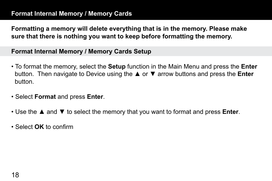 Aluratek ADMPF512F User Manual | Page 18 / 24