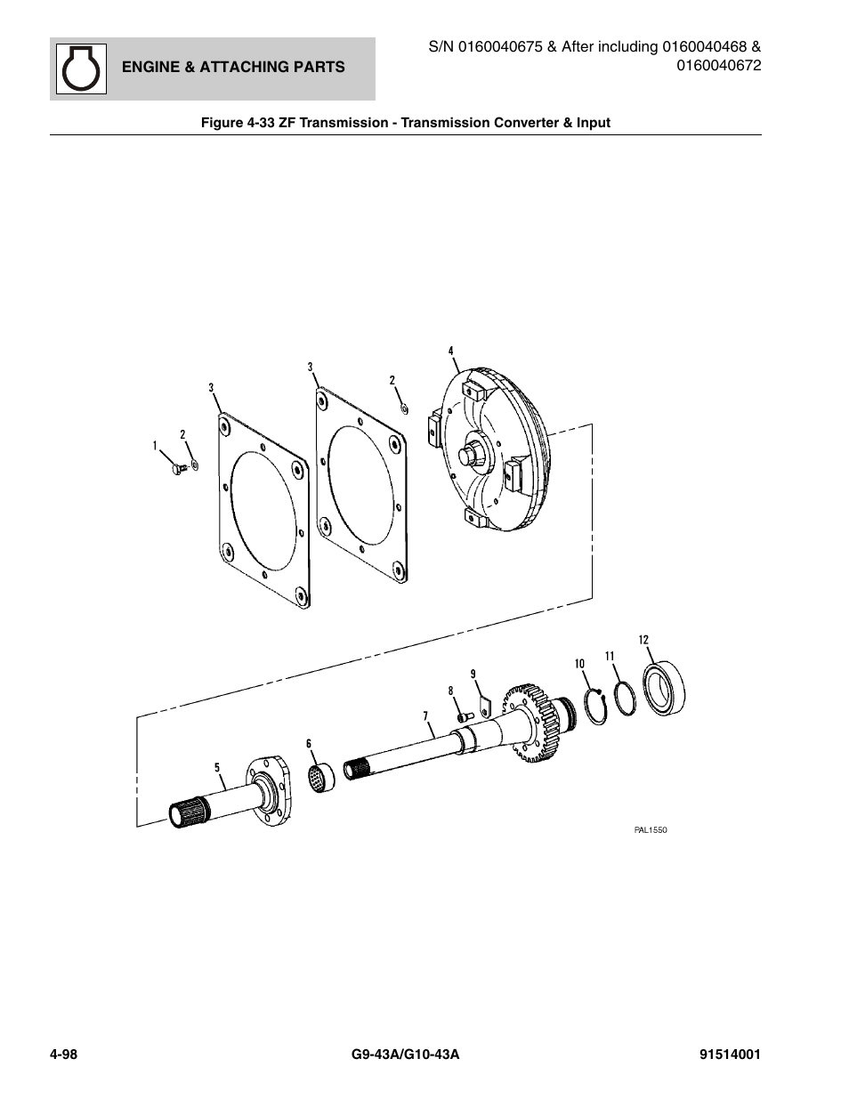 Input, (see figure 4-33 for details) | JLG G10-43A Parts Manual User Manual | Page 220 / 788