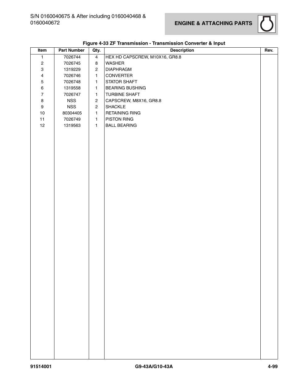 JLG G10-43A Parts Manual User Manual | Page 221 / 788