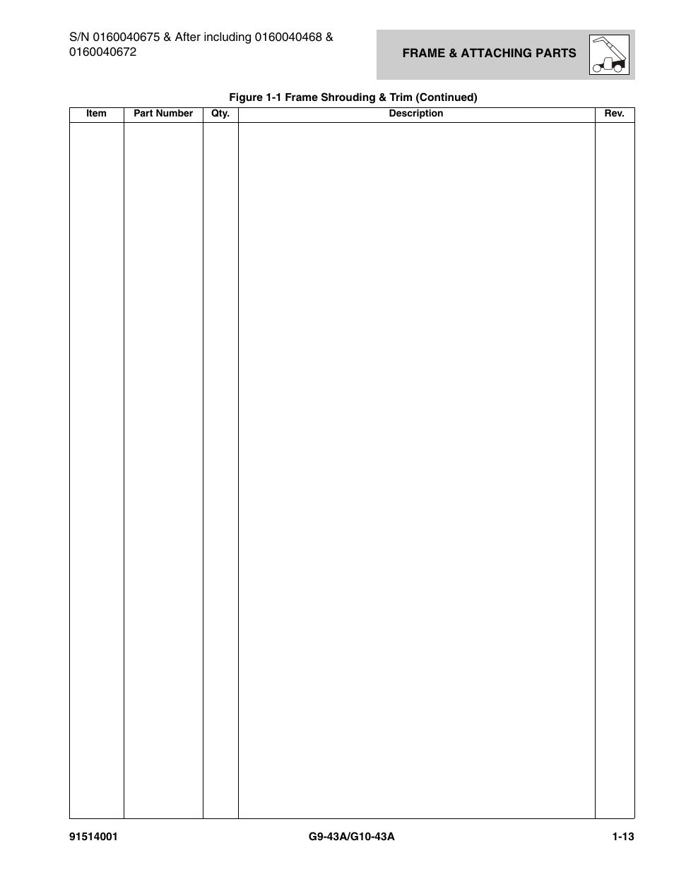 JLG G10-43A Parts Manual User Manual | Page 23 / 788
