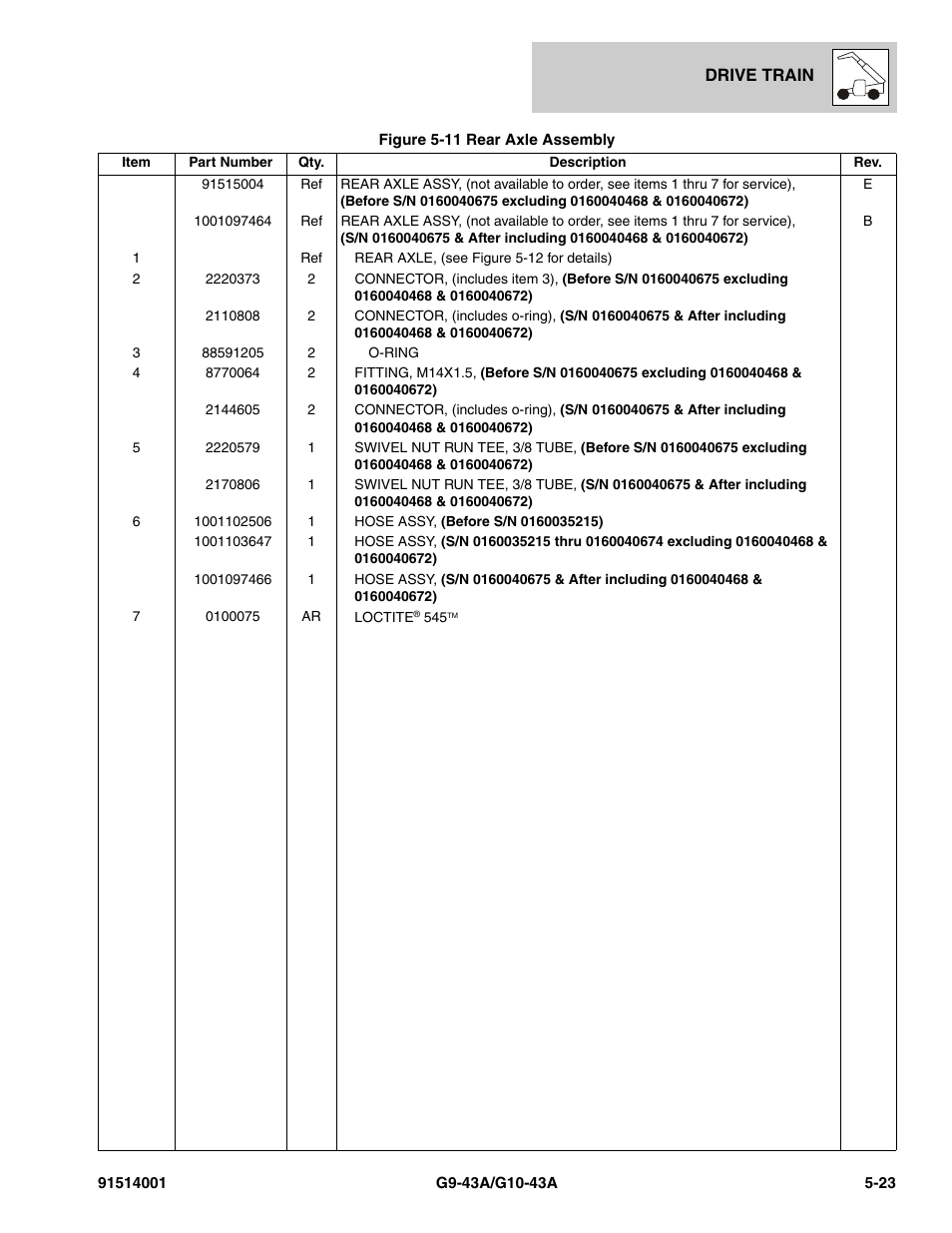 JLG G10-43A Parts Manual User Manual | Page 269 / 788