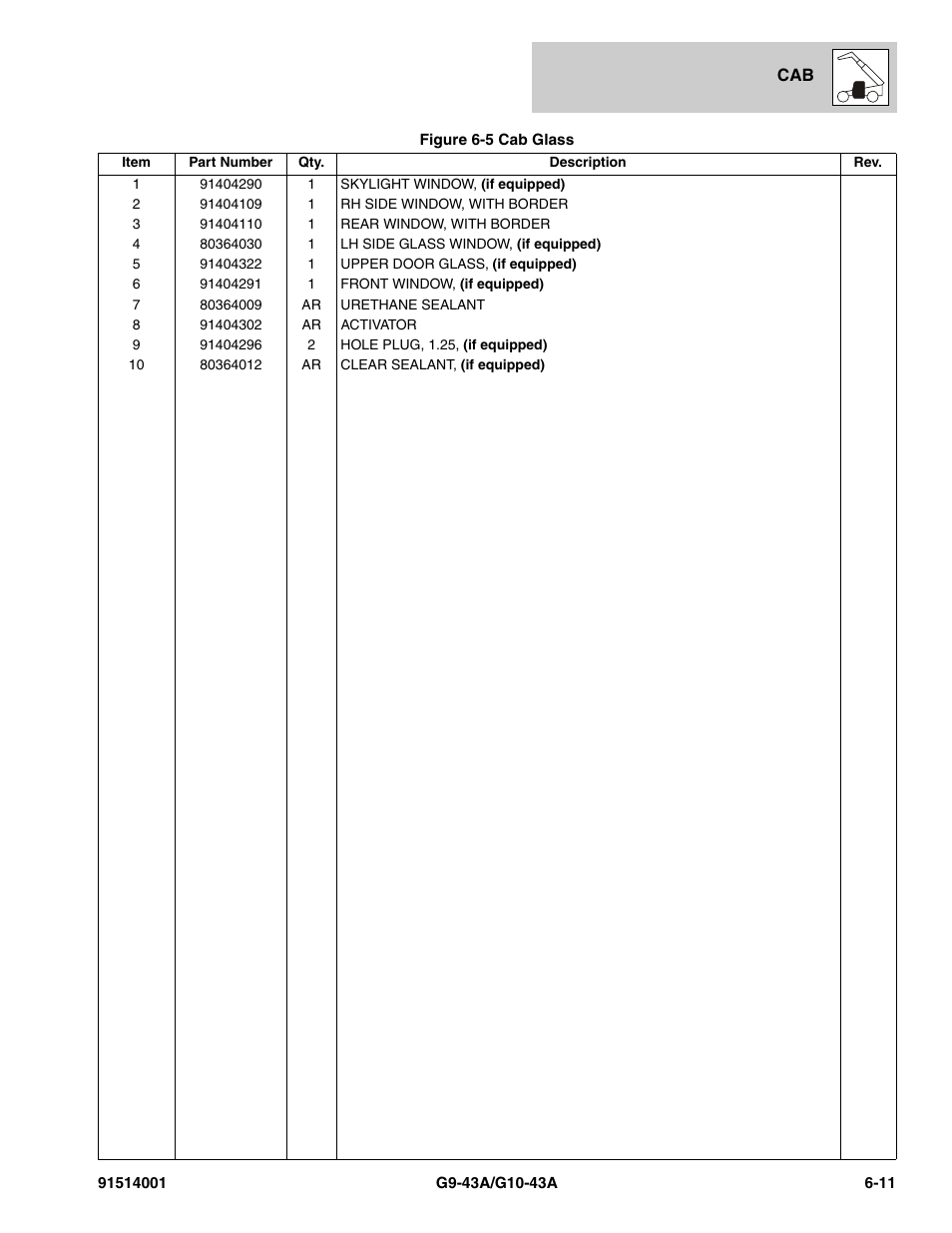JLG G10-43A Parts Manual User Manual | Page 309 / 788