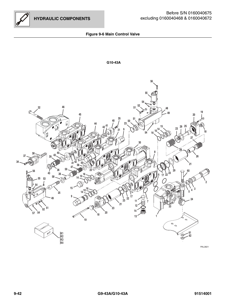 Hydraulic components | JLG G10-43A Parts Manual User Manual | Page 466 / 788