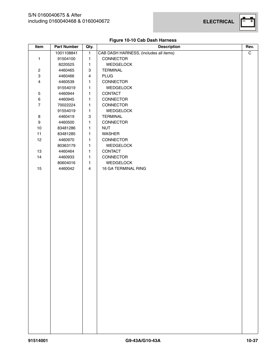 JLG G10-43A Parts Manual User Manual | Page 561 / 788
