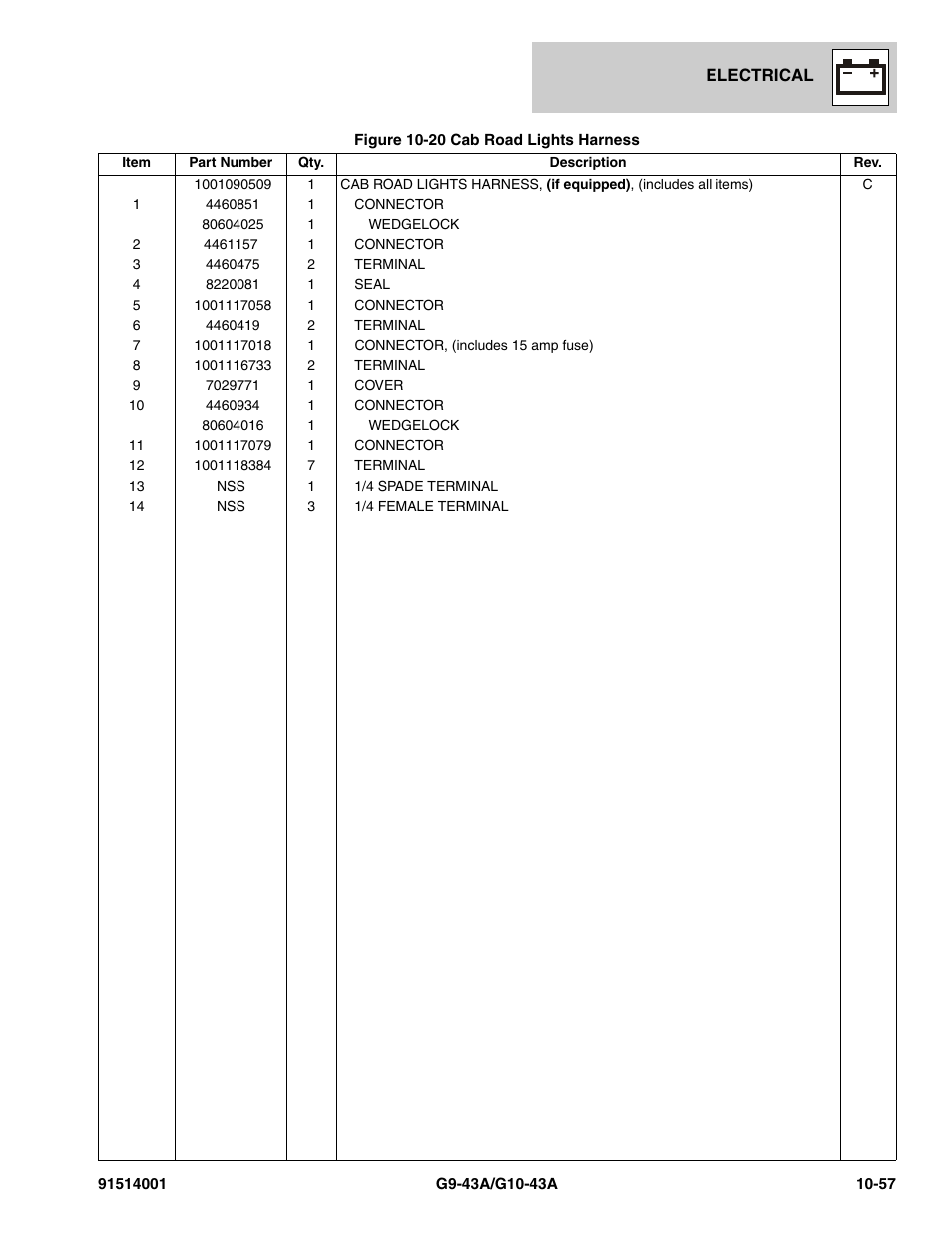 JLG G10-43A Parts Manual User Manual | Page 581 / 788