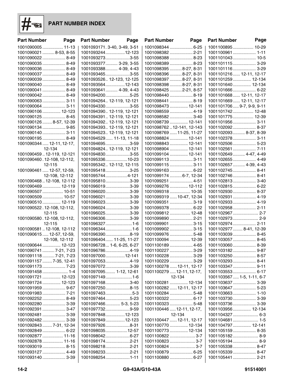 JLG G10-43A Parts Manual User Manual | Page 766 / 788