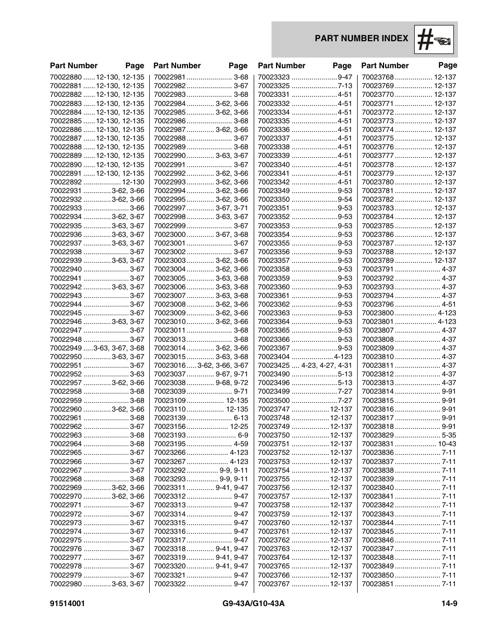 JLG G10-43A Parts Manual User Manual | Page 773 / 788