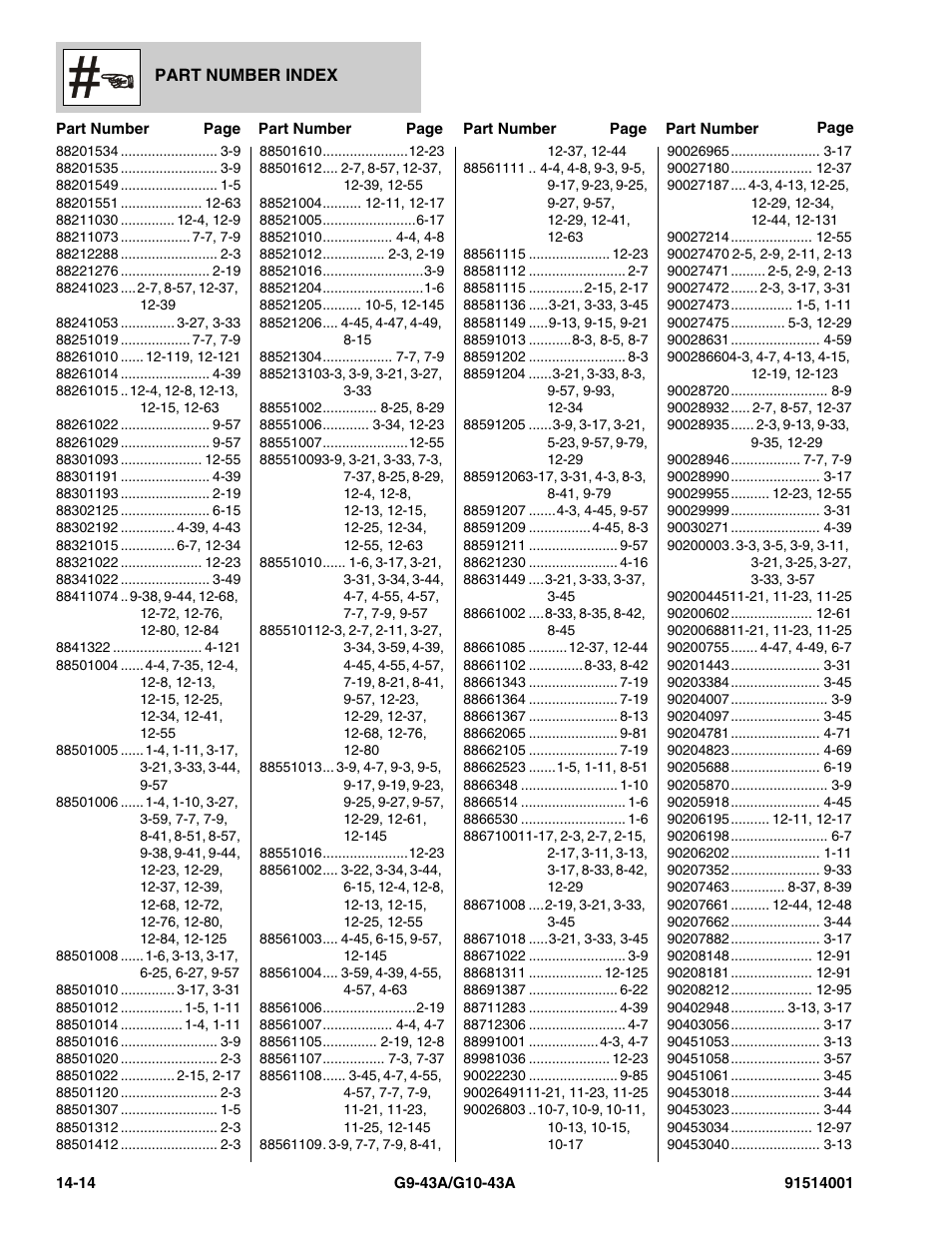 JLG G10-43A Parts Manual User Manual | Page 778 / 788