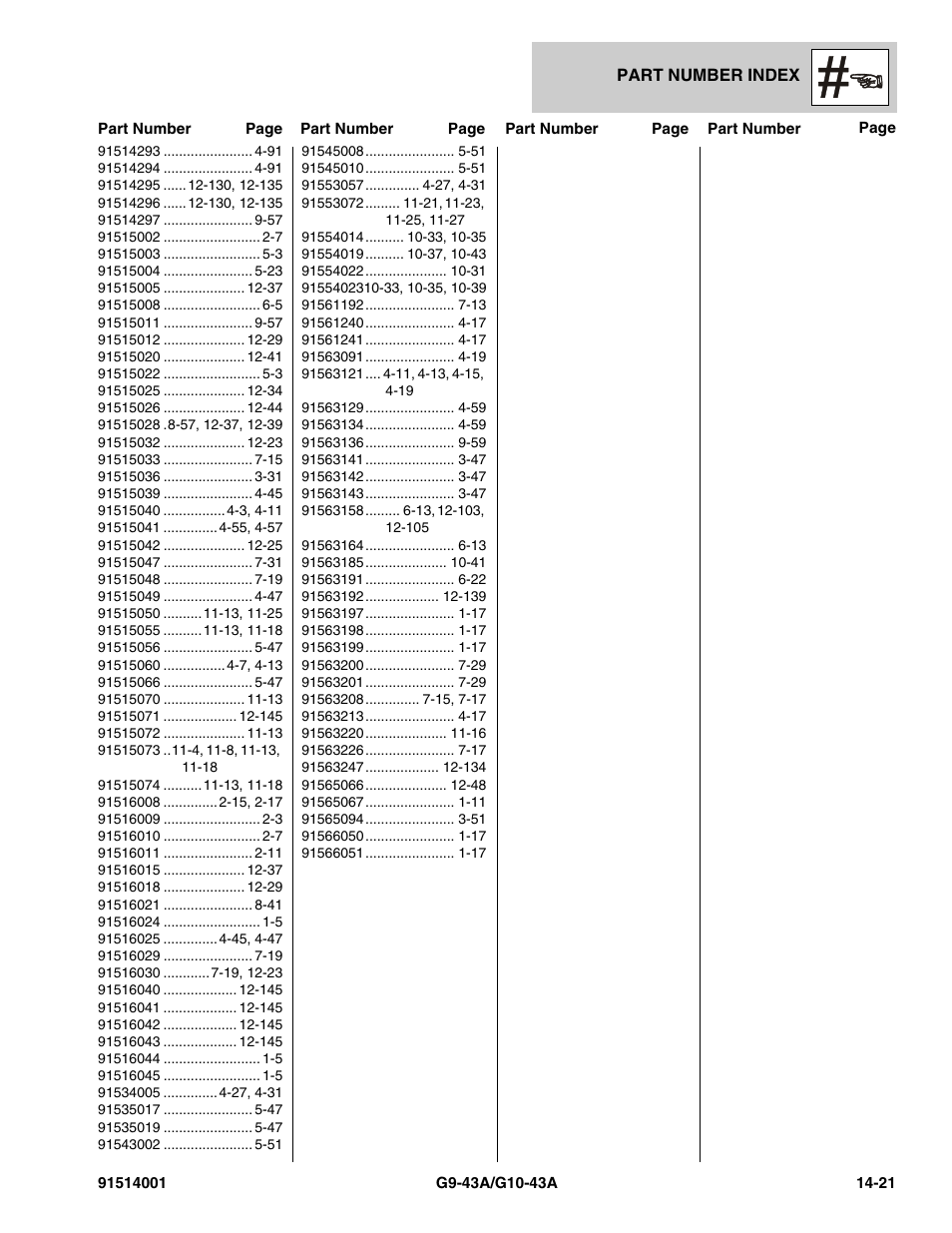 JLG G10-43A Parts Manual User Manual | Page 785 / 788